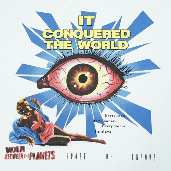 House of Errors White It Conquered The World Eyes T Shirt - Picture 8 of 11